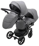 Коляска 2 в 1 для двойни Bair Next DUO ECO 25 графит - изображение 6
