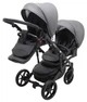 Коляска 2 в 1 для двойни Bair Next DUO ECO 25 графит - изображение 7