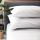 Простынь сатин 160х270 белая NaviHome (1SS-W-R) - изображение 4