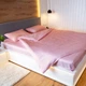 Пододеяльник NaviHome 220х240 см сатин розовый - изображение 2