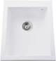Кухонная мойка гранит GLOBUS LUX Lama 410x500 белый - изображение 1