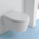 Унитаз подвесной безободковый белый GEBERIT iCon без сиденья 204060000 - изображение 5