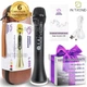Микрофон караоке Magic Karaoke L-899 Чёрный Портативный 2в1 встроенная Bluetooth колонка 30Вт Функция записи и Фонограмма Режим Дуэт Громкий бас и 3 уровня шумоподавления - изображение 13