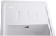 Кухонная мойка гранит GLOBUS LUX Mono 620х435 белый - изображение 5