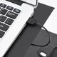 Столик для ноутбука с складными ножками Laptop Table T8, Black - изображение 8