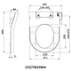 Сиденье для унитаза AM.PM Clean Care электронная крышка-биде (CCC7853WH) - изображение 6