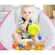 Детская надувная ванночка с подушкой и ножным насосом Intime Baby Bath Tub для купания ребенка со сливом 98X65X28 см Розовый (D-2019090676) - изображение 6