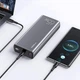Універсальний повербанк для ноутбука, планшета, смартфона Usams 30000 mAh 65W Silver + Кабель PD Type-C 100W - зображення 2