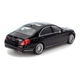 Колекційна металева машинка Мерседес-Бенц Mercedes-Benz S-класс 1:24 Чорна WELLY Nex - зображення 3