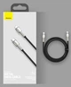 Кабель для зарядки телефона/ смартфона Baseus Type-C - Lightning 2 А 2 м Черный/ Серый (CATLJK-B01) - изображение 9