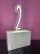 Номерок від 1 - 9 на стіл з неону та акрилу Manific Decor Холодний Білий (26.37) - зображення 7