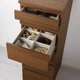Комод IKEA MALM ясеневий шпон/морилка/дзеркало (104.035.91) - изображение 3
