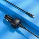 Зарядний автомобільний BOROFONE BZ14A Mercury (PD+QC3.0) (3A 20W) Type-C - Lightning Чорний - зображення 3