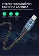 Кабель microUSB - USB (3m) провід швидкої зарядки для телефону USLION US0124 Purple - зображення 4