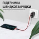 Кабель USB Type-C - USB (3m) провод быстрой зарядки для телефона USLION US0125 Red - изображение 2