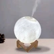 Увлажнитель воздуха ночник Луна 2в1 ультразвуковой портативный Humidifier - изображение 5