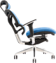 Офисное эргономичное кресло GT Racer X-782 Blue (W-25 B-45) - изображение 9