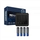 Акумулятори Tenavolts AA 1.5V 2775mWh (1850mAh) 4шт з зарядним пристроєм - зображення 1