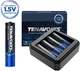 Акумулятори Tenavolts AAA 1.5V 1110 mWh 4шт з зарядним пристроєм - зображення 1