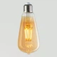 Лампа Едісона Світлодіодна Horoz Electric RUSTIC VINTAGE-6 6W Вінтаж E27 FILAMENT 001-029-0006 - зображення 1