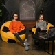 Кресло мешок Мяч Оксфорд размер Стандарт+ Студия Комфорта Желтый + Черный (0222250) - изображение 6