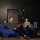 Кресло мешок Мяч Оксфорд размер Большой Студия Комфорта Синий + Черный - изображение 2
