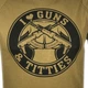 Лонгслів KRAMATAN I Love Guns Койот XL - зображення 2