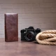 Кошелек кожаный для карточек Vintage 14912 Коричневый - изображение 12