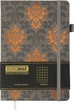 Блокнот деловой Buromax Royal A5 в клетку 96 листов обложка из искусственной кожи Серый (BM.295125-09) - изображение 1