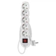 Фільтр живлення Emos (P1521R) з вимикачем, 5 розеток, 1.5м, White - зображення 1