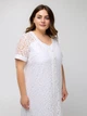 Платье "Эмбер" (белый) 50 (XL) - изображение 3