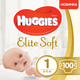Підгузки Huggies Elite Soft Giga 1 3-5 кг 100 шт. (5029053548500) - зображення 1