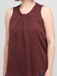 Летняя блуза Vero Moda 10173109 M (30611M) Бордовый - изображение 3