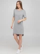 Платье-футболка кэжуал Glamorous AS070619-63 S (61984S) Серый - изображение 1