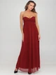 Вечернее платье клеш, бандо NLY trend NC-91216-32 S (23906S) Красный - изображение 1