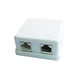 Комп'ютерна розетка Cablexpert RJ45x2 FTP, cat.5e (NCAC-HS-SMB2) - зображення 1