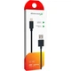 Дата кабель USB 2.0 AM to Lightning 1.0m Cu, 2.1А, Black Grand-X (PL01B) - изображение 4