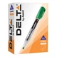 Маркер Delta by Axent Whiteboard D2800, 2 мм, round tip, blue (D2800-02) - изображение 2
