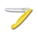 Кухонный нож Victorinox SwissClassic Foldable Paring 11 см Serrated Yellow (6.7836.F8B) - изображение 1