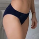 Однотонные трусики с кружевом Т008 Синие, 3XL - изображение 2