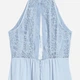 Сукня довга літня жіноча H&M 0608022 36 Блакитна (KAY2000000745664) - зображення 2