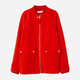 Бомбер женский H&M 0584928 36 Красный (KAY2000000815619) - изображение 1