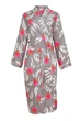 Халат женский Cyberjammies Mallory 9022 18/2XL Серый с цветочным принтом (5051877378223) - изображение 1