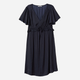 Платье короткое осеннее женское H&M 0640418 XS Темно-синее (KAY2000001311240) - изображение 1