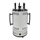 Электрошашлычница для дома вертикальная Domotec BBQ Белая 1000W на 6 шампуров 1,4 кг шашлыка питание от сети 220В - изображение 3