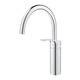 Змішувач для кухні поворотний хром Grohe Eurosmart New 33202003 - зображення 3