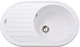 Кухонная мойка гранит GLOBUS LUX Ohara 770х500 белый - изображение 1