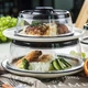 Вакуумні Кришки для Зберігання Продуктів PressDome для Посуду і гладких Поверхонь Комплект 4 шт - зображення 2