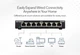 Коммутатор NETGEAR GS308 8xGE, неуправляемый (GS308-300PES) - зображення 5