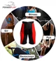 Шорти для схуднення PowerPlay Emashorts унісекс Червоно чорні S M - изображение 6